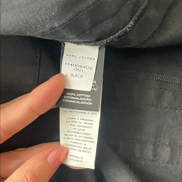 Marc Jacobs Resort 2017 Black Patchwork Cargo Midi Skirt with Belt - Picture 3 of 8